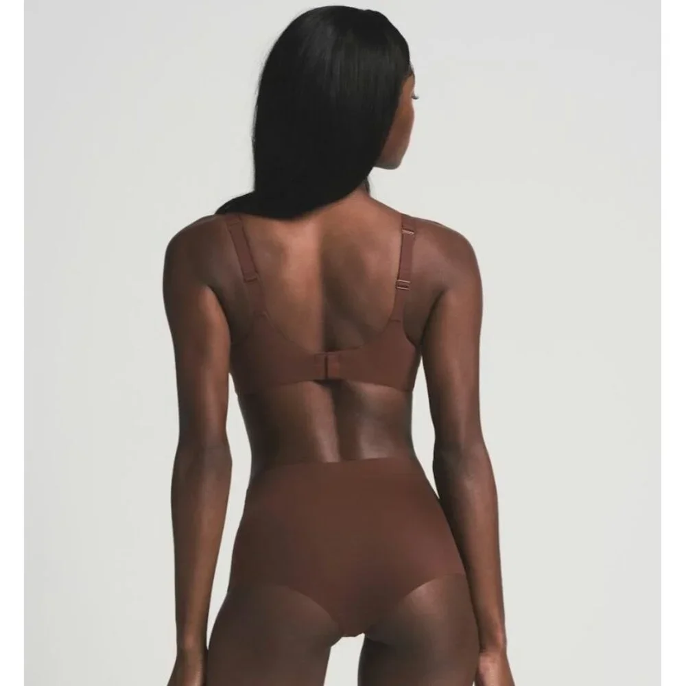 SKIMS Naked Scoop Bra Cocoa Size Large NWT - Picture 3 of 8